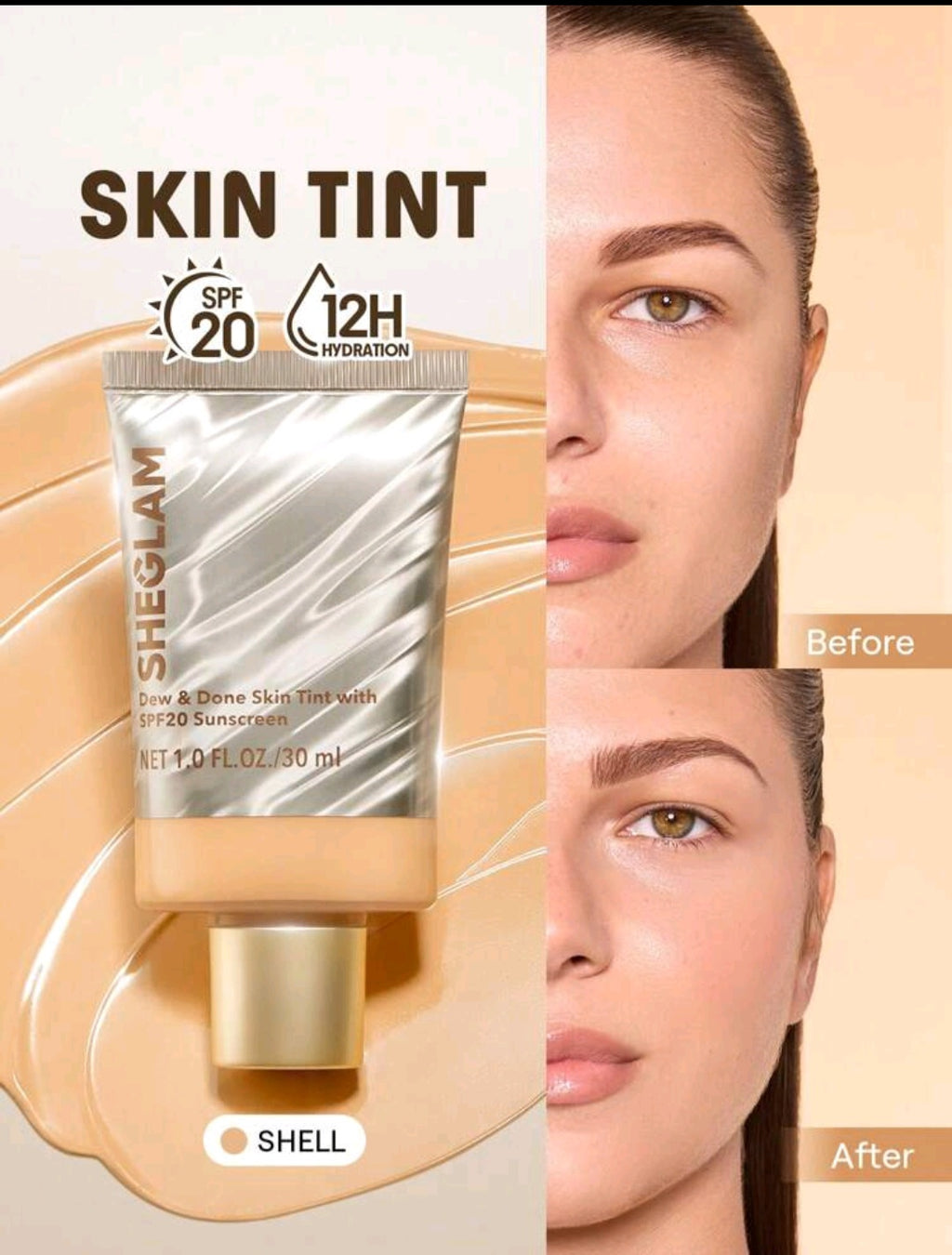 Shegalm Dew & Done Skin Tint with SPF 20
