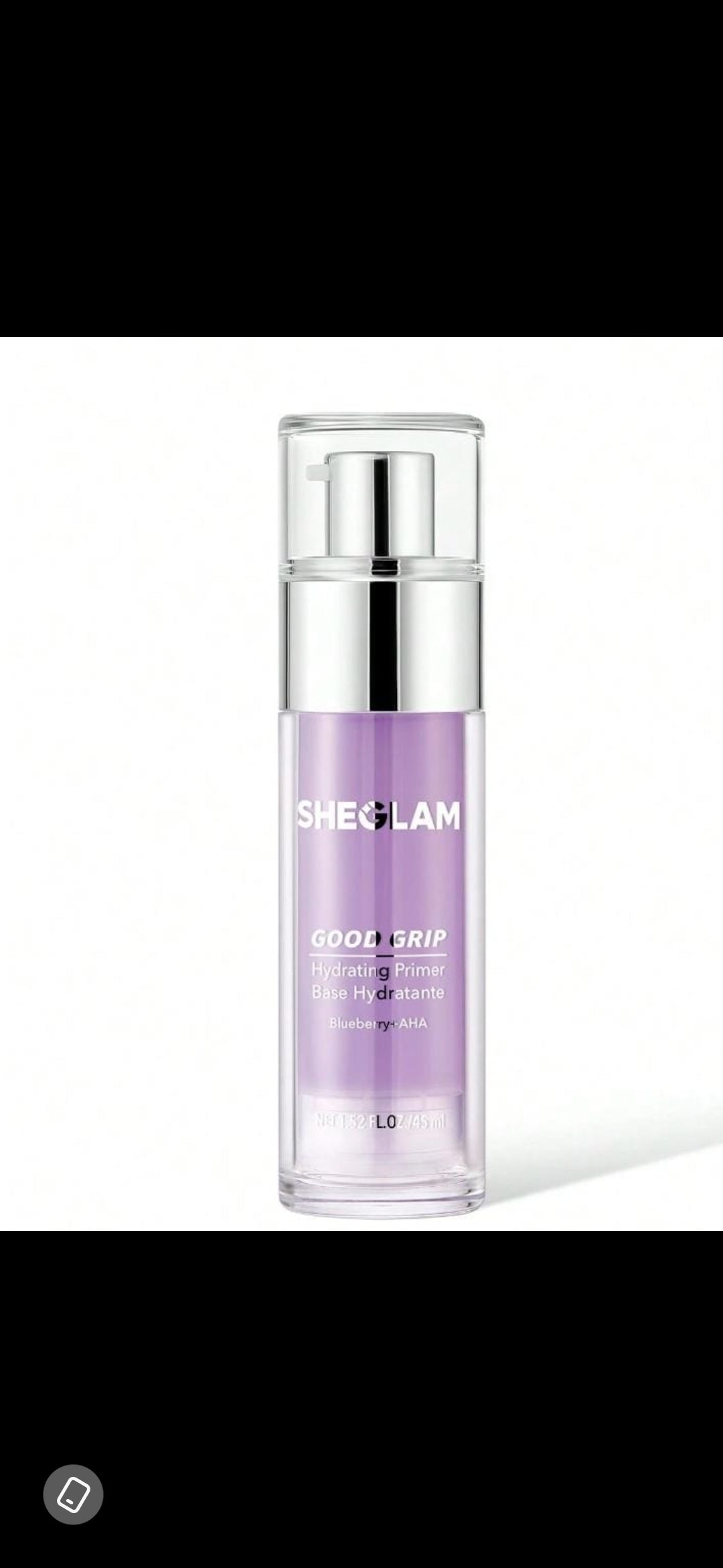 Sheglam Blueberry good grip primer AHA