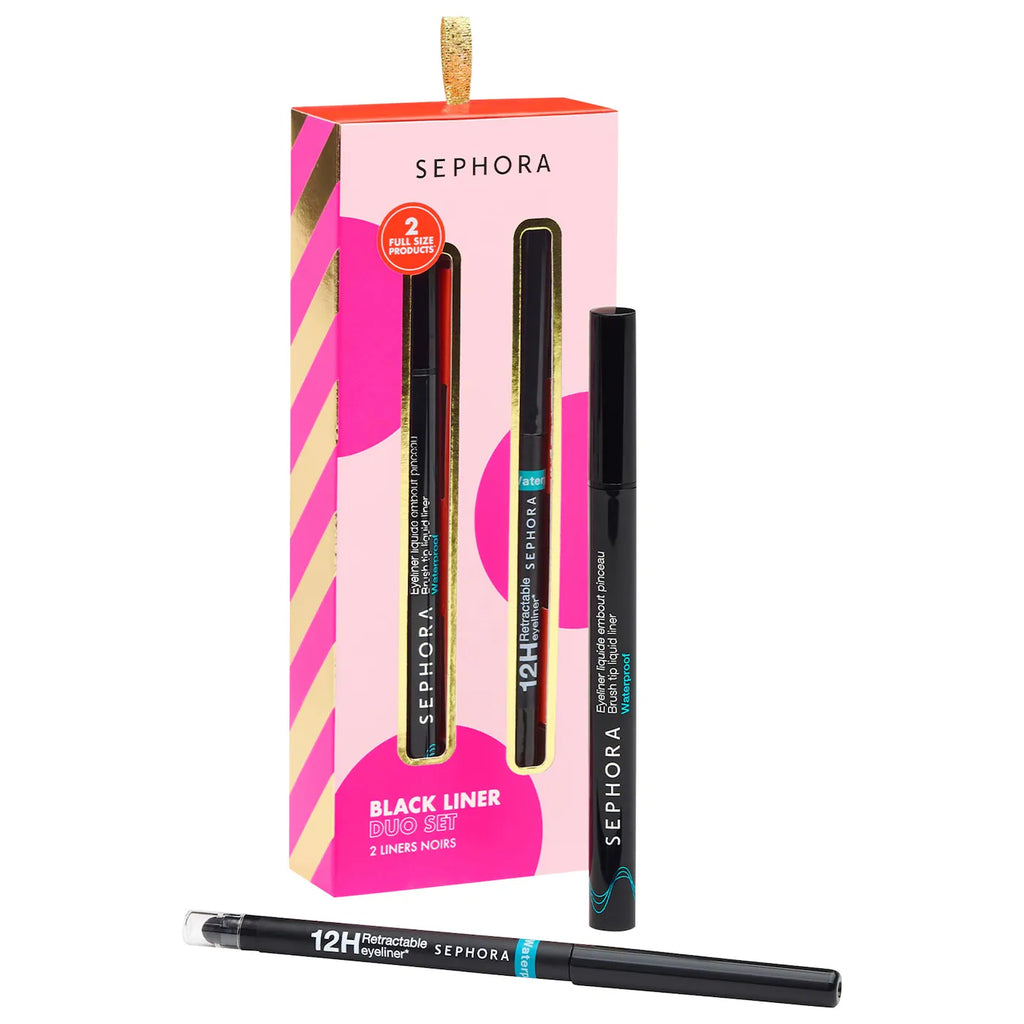 SEPHORA COLLECTION  Black Eyeliner Duo Gift Set
