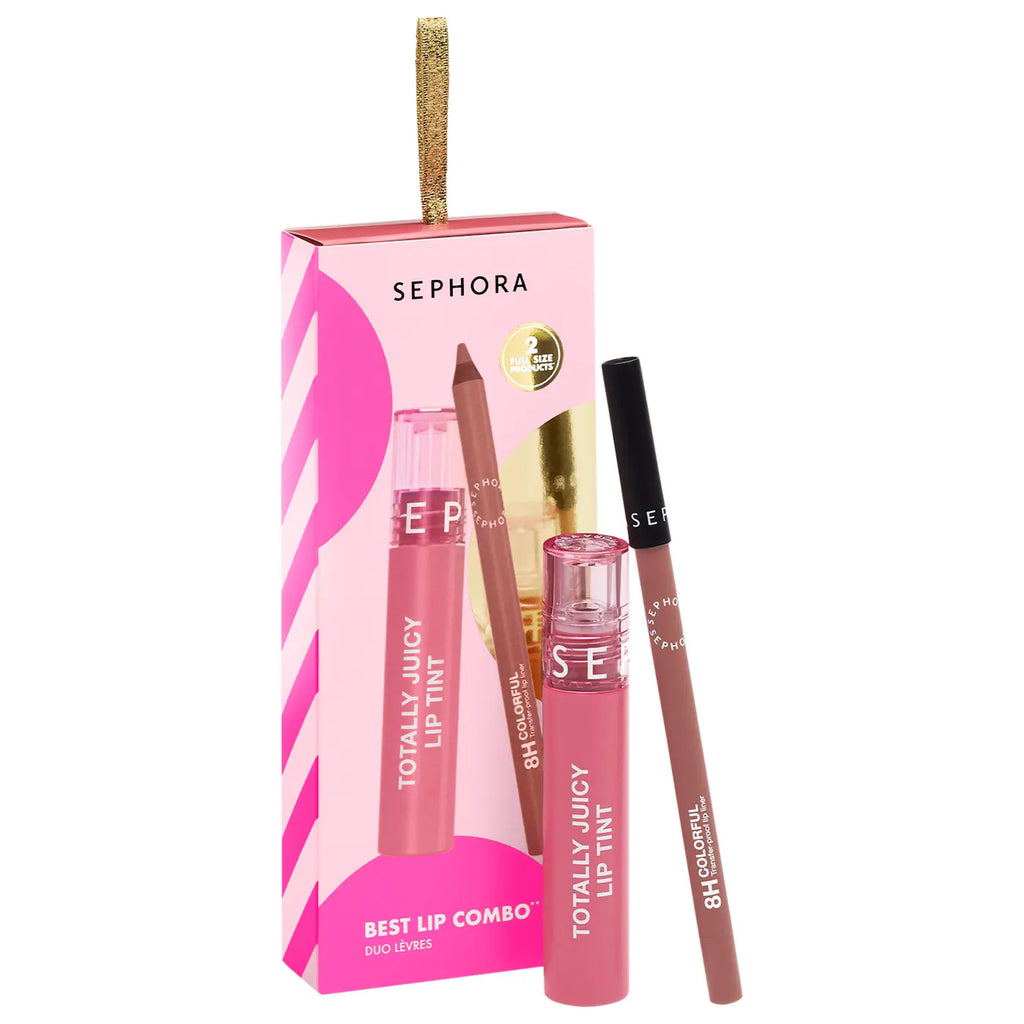 SEPHORA COLLECTION  Best Lip Combo Duo Gift Set: Totally Juicy Lip Tint & Lip Liner