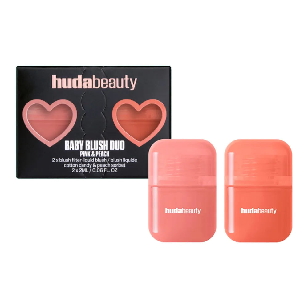 HUDA BEAUTY  Mini Baby Blush Duo Set